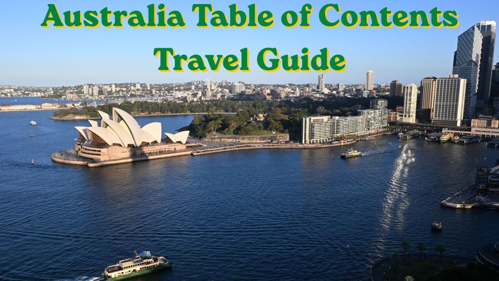 Australia 🇦🇺 TOC